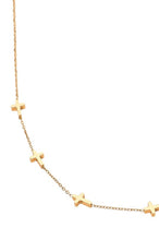 Load image into Gallery viewer, Gold Multiple Small Cross Necklace
