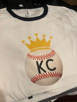 KC Baseball & Crown T-Shirt