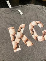 KC Baseball Print T-Shirt