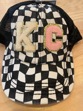 Load image into Gallery viewer, Checkered C.C. KC Baseball Hat
