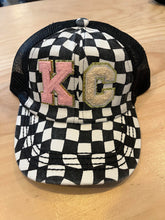 Load image into Gallery viewer, Checkered C.C. KC Baseball Hat
