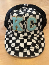 Load image into Gallery viewer, Checkered C.C. KC Baseball Hat
