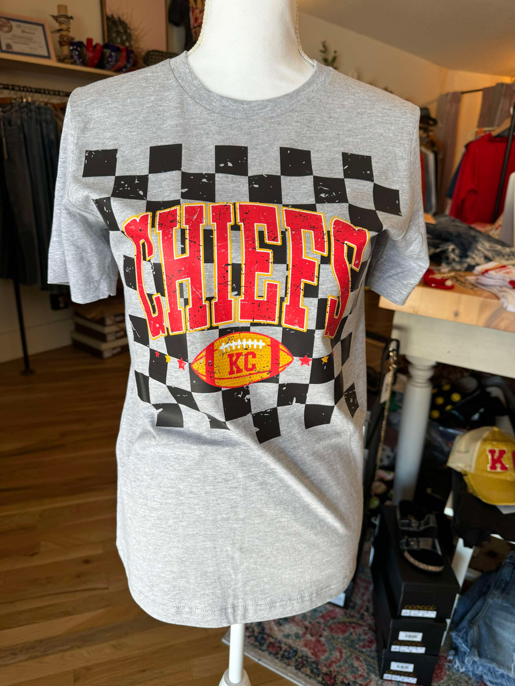 Chiefs Checker T-Shirt