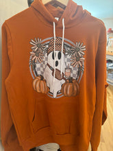 Load image into Gallery viewer, Rust Ghost w/ Crossbody Hoodie Sweatshirt
