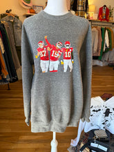 Load image into Gallery viewer, Gray KC Football Players Sweatshirt
