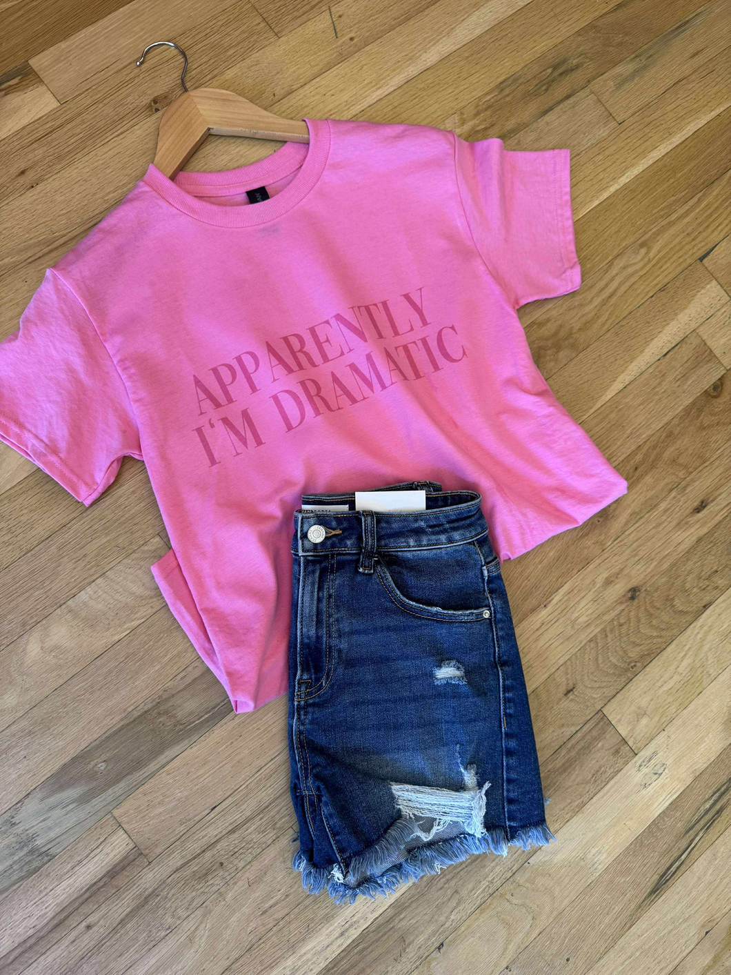 Apparently I'm Dramatic Pink T-Shirt