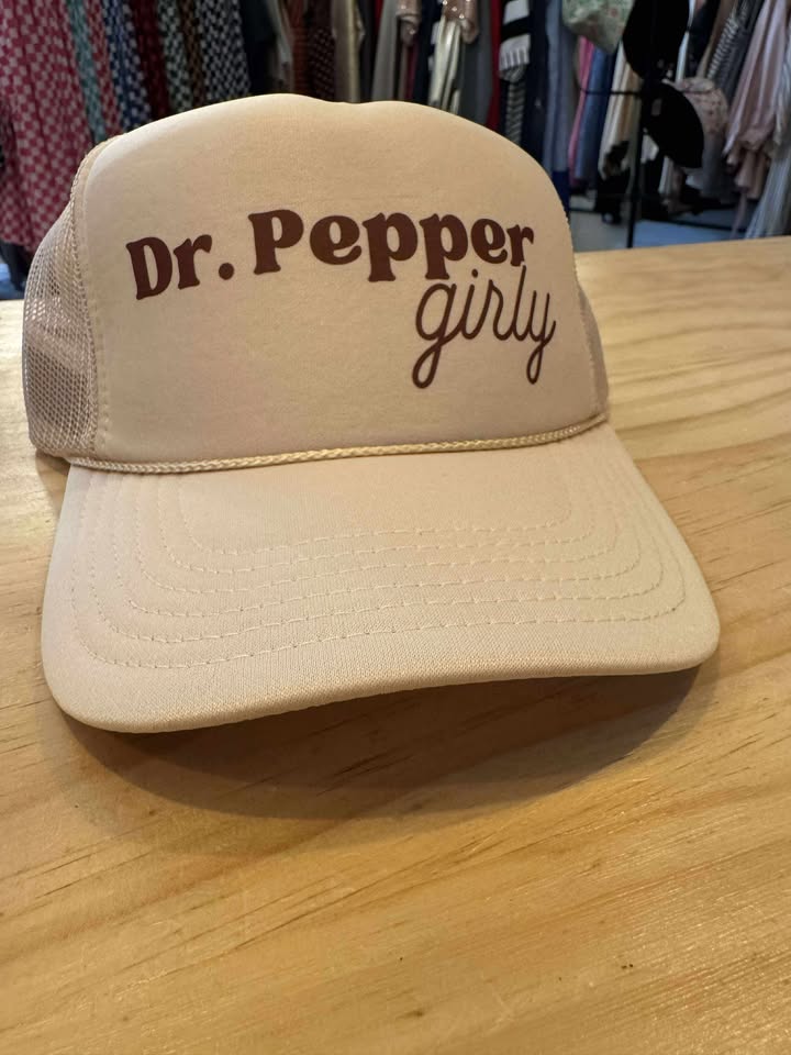 Dr. Pepper Girly Trucker Hat