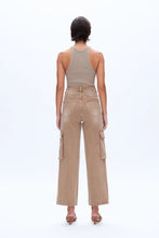 Load image into Gallery viewer, Vintage Khaki Cargo-Style Jeans
