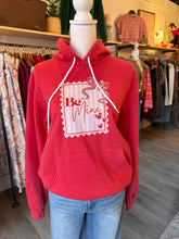 Load image into Gallery viewer, Be Mine Pink or Red Hoodie Sweatshirt
