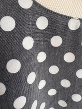 Load image into Gallery viewer, Charcoal Gray &amp; White Polka Dot Shirt and Shorts Set
