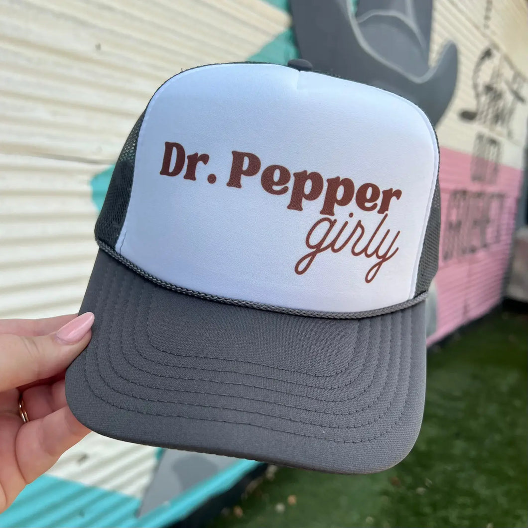 Dr. Pepper Girly Trucker Hat