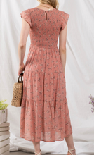 Load image into Gallery viewer, Floral Smocked Dress
