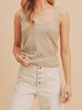 Load image into Gallery viewer, Oatmeal Knit Tank
