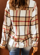 Load image into Gallery viewer, Khaki Plaid Shacket
