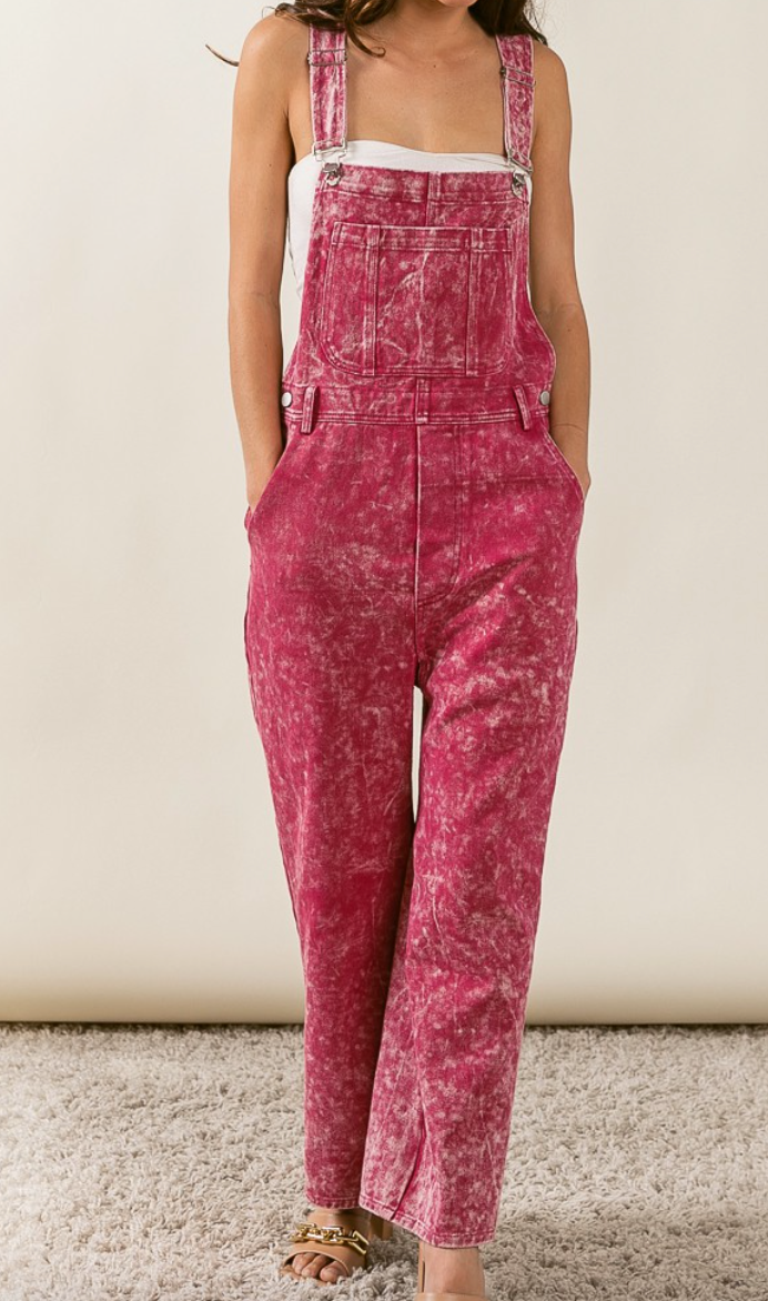 Vintage Ruby Overalls