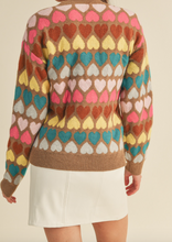 Load image into Gallery viewer, Heart Pattern Sweater
