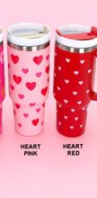 Load image into Gallery viewer, Heart Stainless Steel Tumbler
