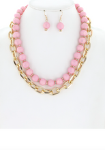 Load image into Gallery viewer, Pastel Double Strand Necklaces
