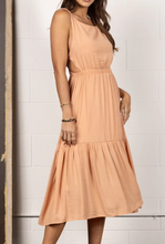 Load image into Gallery viewer, Light Tangerine Midi Dress
