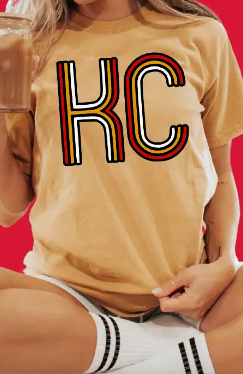 Mustard Retro KC T-Shirt