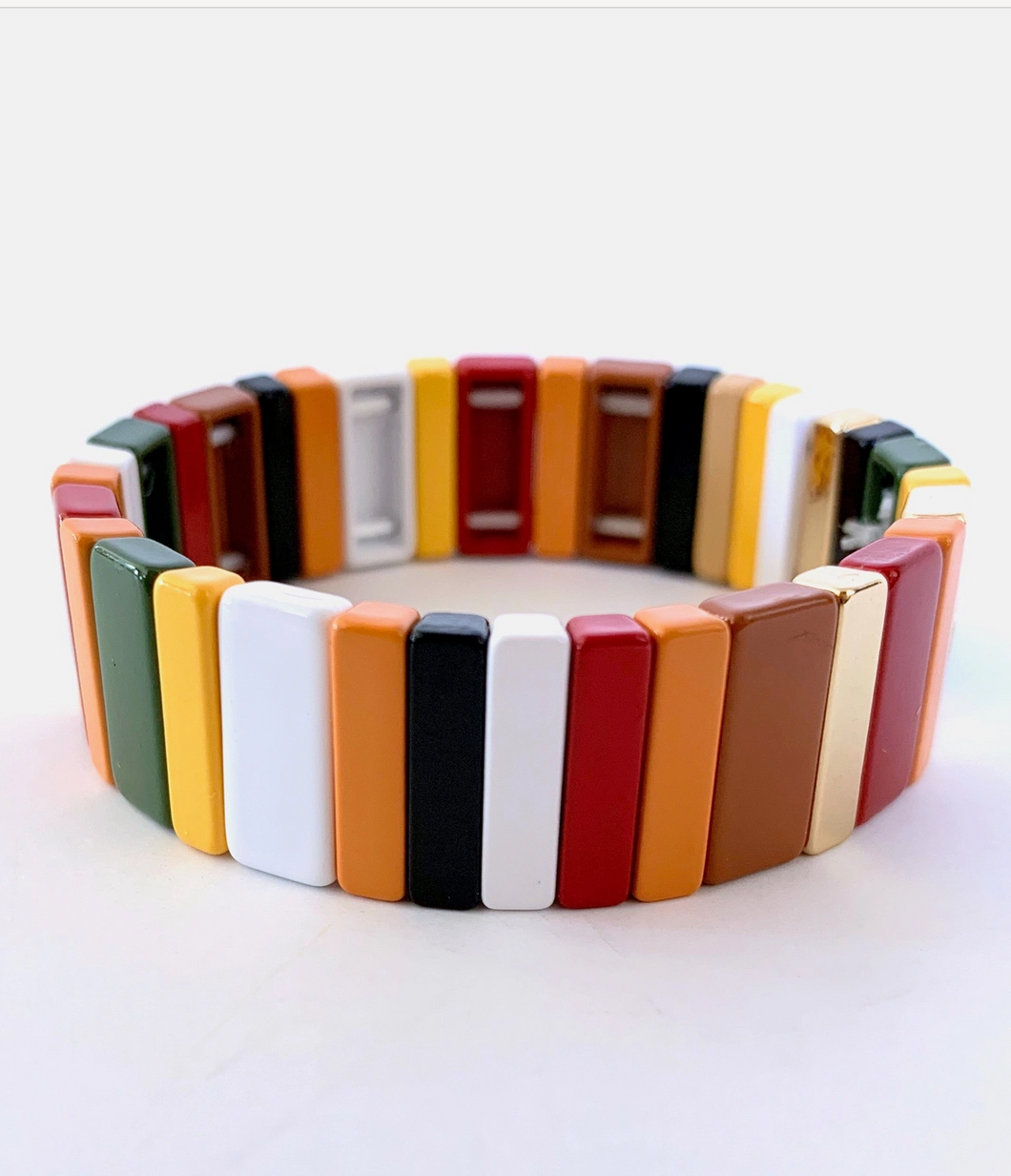 Mulii-Color Tile Bracelet