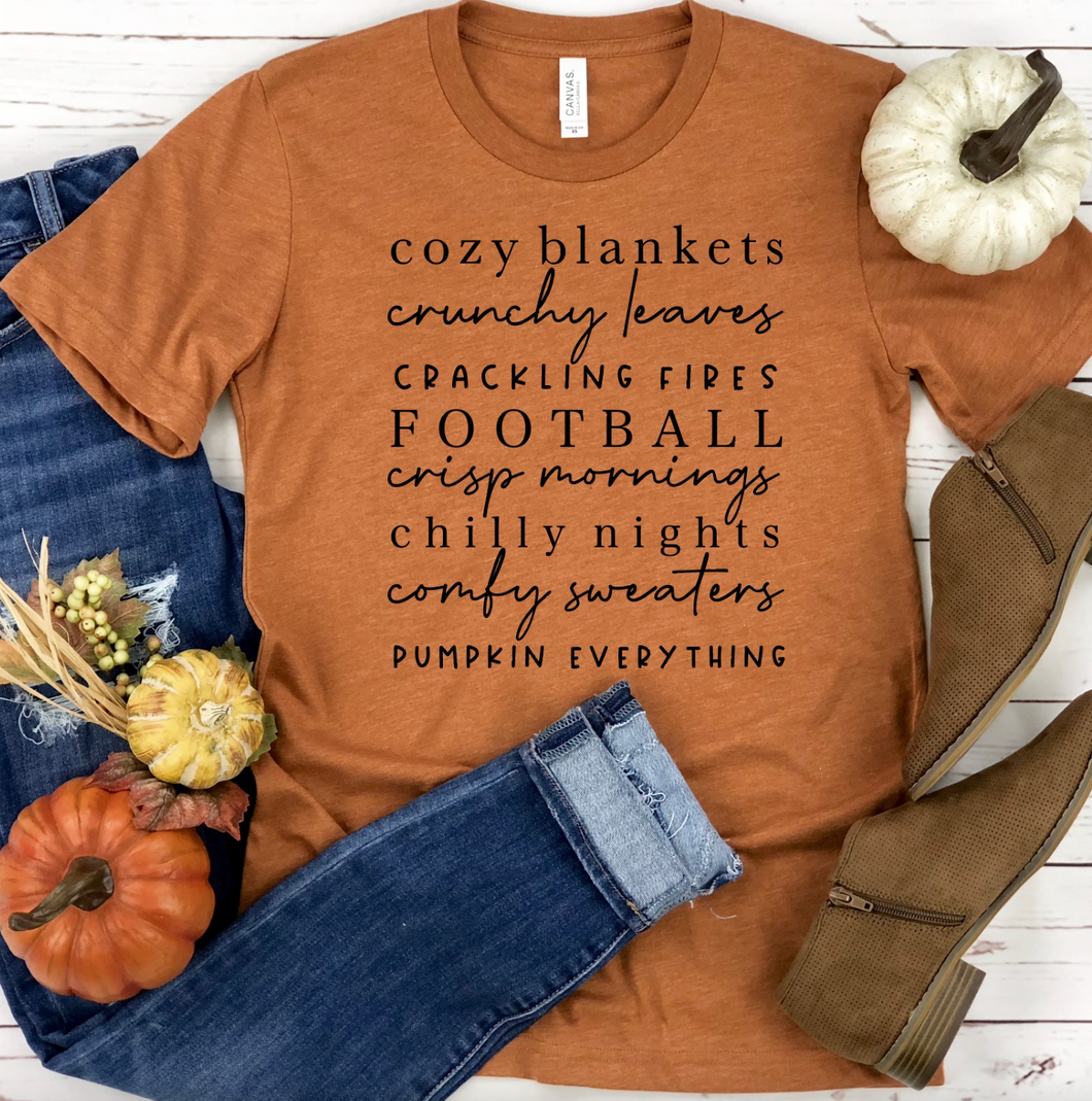 Cozy All About Fall T-Shirt