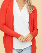 Load image into Gallery viewer, Poppy Soft Knit Open Front Cardigan
