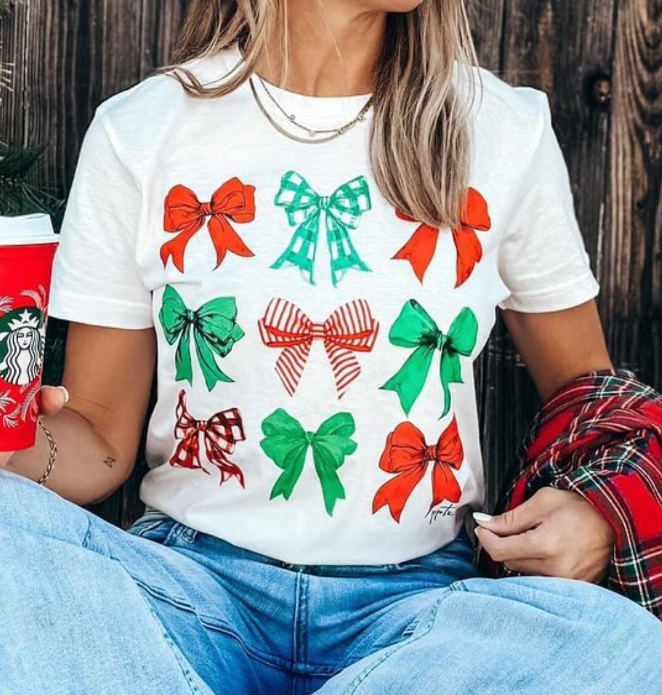 Christmas Bow T-Shirt