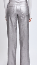 Load image into Gallery viewer, Silver Metallic Pants
