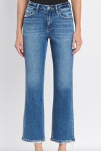 Load image into Gallery viewer, High Rise Straight Leg Jeans
