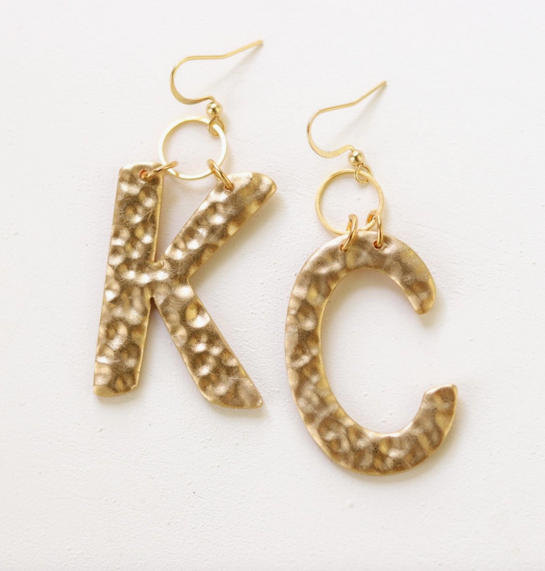 KC Gold Clay Earrings