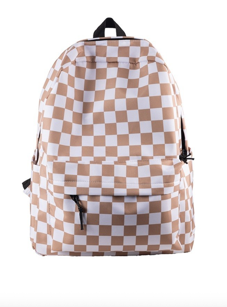 Checker Backpacks – STYLE HOUSE Boutique