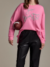Load image into Gallery viewer, Pink Go, Sports! Sweatshirt
