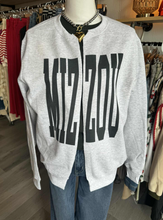 Load image into Gallery viewer, Mizzou Split Sweatshirt w/ Black Block Letters
