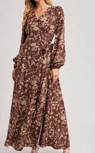 Load image into Gallery viewer, Hazelnut Floral Maxi Dress

