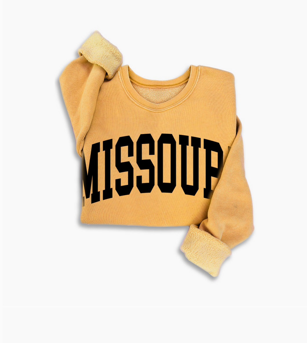 Mustard Missouri Sweatshirt