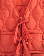 Load image into Gallery viewer, Pale Red Quilted Vest
