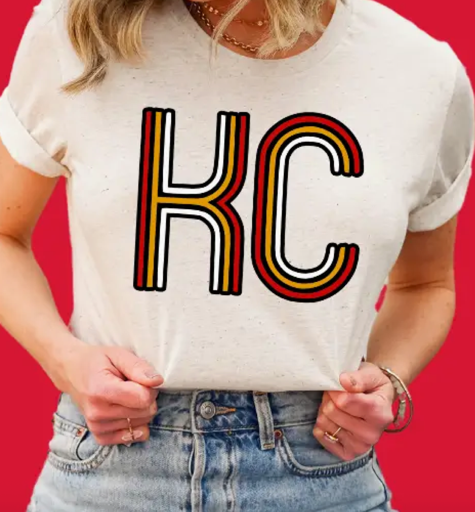Retro KC Oatmeal T-Shirt