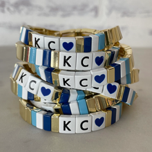 Load image into Gallery viewer, KC Baseball Tile Bracelet
