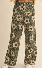 Load image into Gallery viewer, Olive Floral Pants
