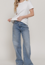Load image into Gallery viewer, White Soft Knit Jersey Tee

