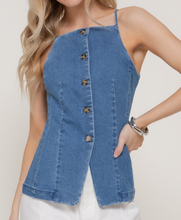 Load image into Gallery viewer, Denim (Longer) Vest
