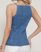 Load image into Gallery viewer, Denim (Longer) Vest
