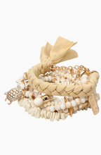 Load image into Gallery viewer, Neutral Boho 6-Piece Bracelet Set

