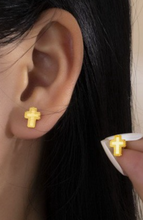 Load image into Gallery viewer, Gold Post Earrings
