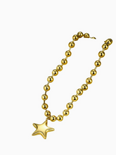 Load image into Gallery viewer, Puffy Star Necklace
