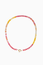 Load image into Gallery viewer, Stone Glass Mixed Colored Beads Necklaces
