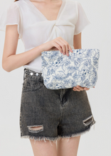 Load image into Gallery viewer, Strawberry or Cherry Makeup Pouch Bag
