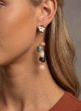 Load image into Gallery viewer, Boho Cascading Bead Earrings
