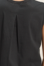 Load image into Gallery viewer, Black Jersey Sleeveless Top
